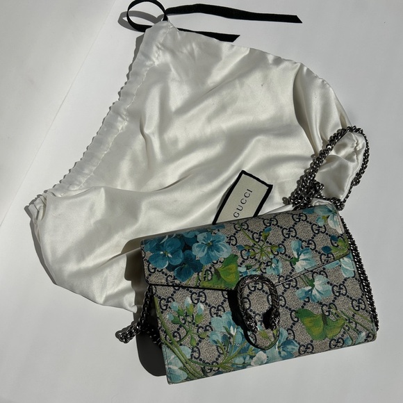 Gucci Dionysus Blue Blooms Purse 😍😍 - Picture 4 of 9
